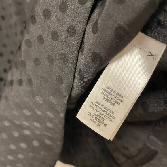 Juicy Couture Embroidered Polka Dot Cocktail Dress Black – US 8 - Picture 5 of 11